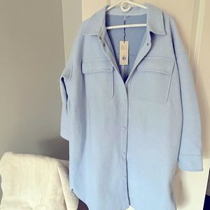 Carrie Underwood’s brand CALIE winter jacket in a gorgeous blue size 2xl NEW